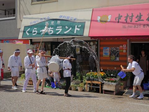 紅葉八幡宮獅子祭り４