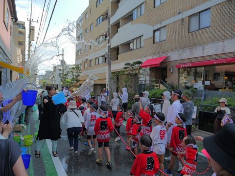 紅葉八幡宮獅子祭り８