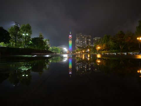 福岡タワーレインボーイルミネーション４