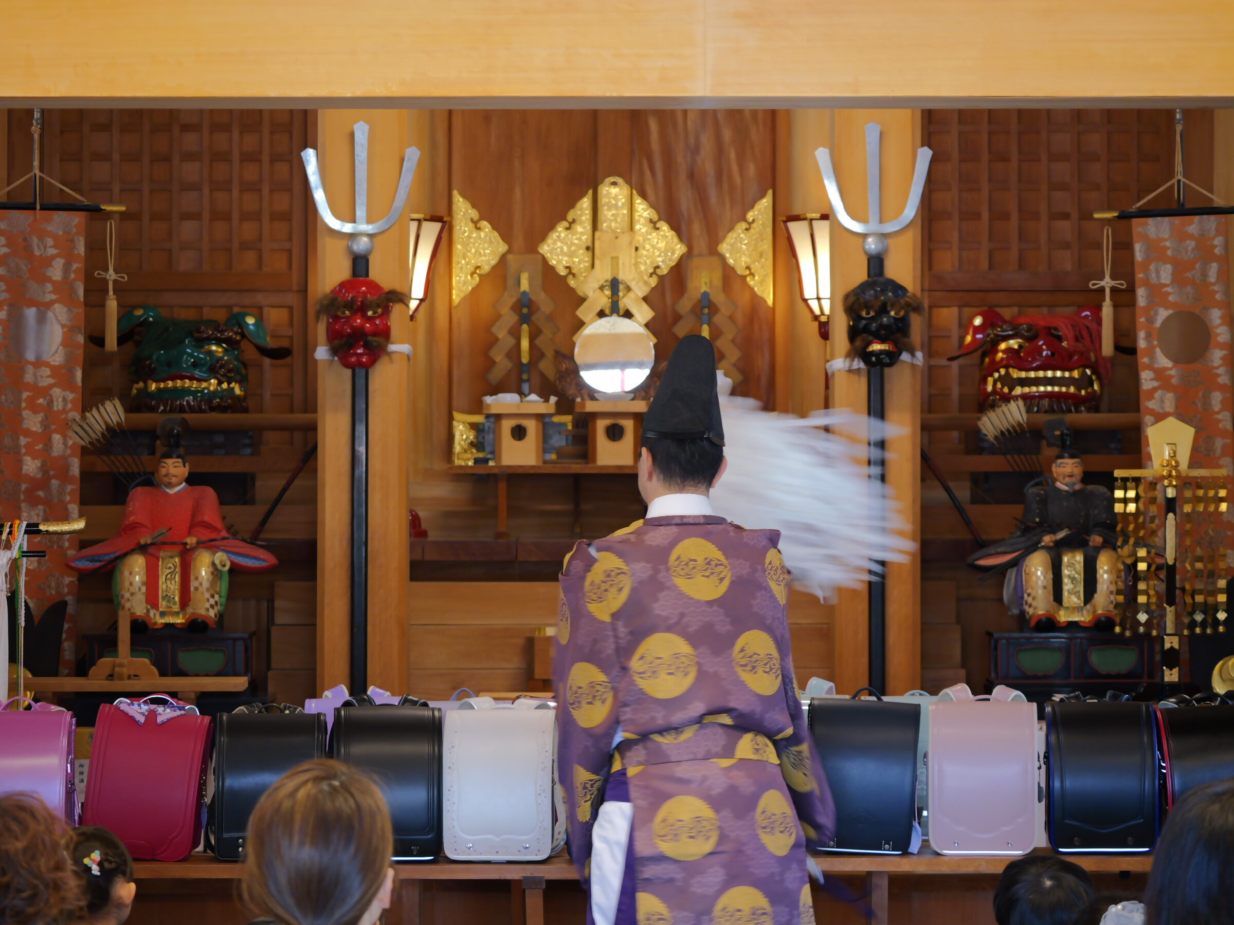 神主によるお祓い２
