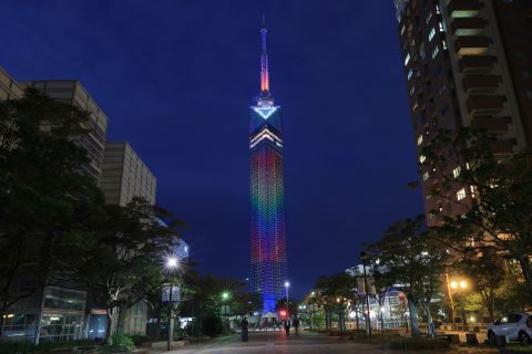福岡タワーレインボーイルミネーション２