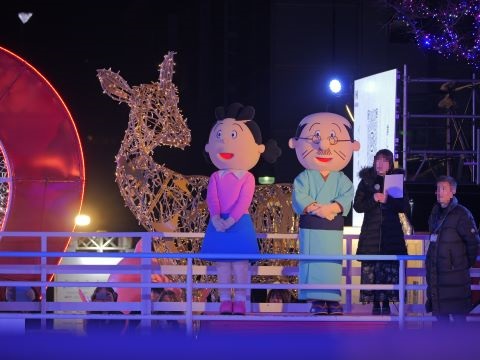 サザエさんと波平さん４