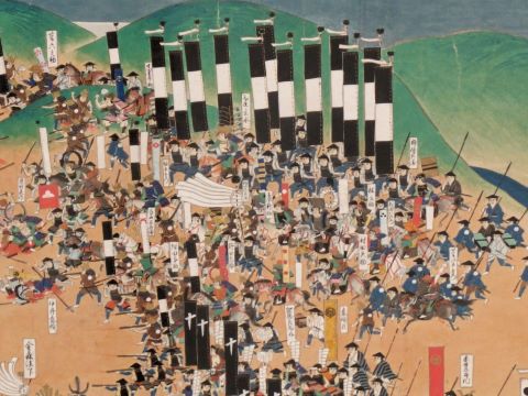 関ケ原合戦図