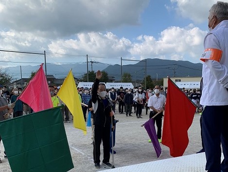 運動会の写真