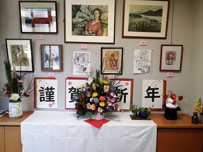 田隈校区新年会飾り