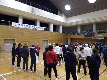 開会式の画像