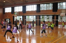 試合の画像