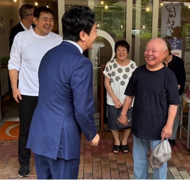 自治会長と市長
