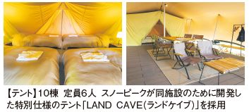 テントの写真