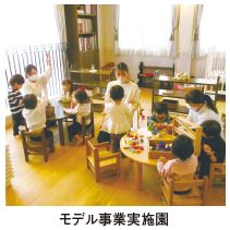 モデル事業実施園の写真