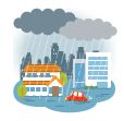 大雨イラスト