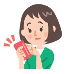 スマホ操作イラスト
