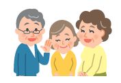 シニアボランティアイラスト