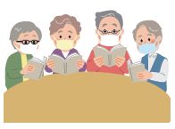 音読会イラスト
