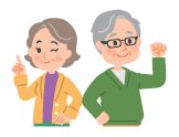 シニアのイラスト