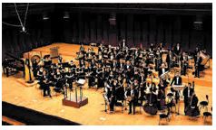 九州管楽合奏団の演奏写真