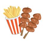 バザーの食品イラスト