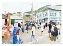 島散歩ツアー写真