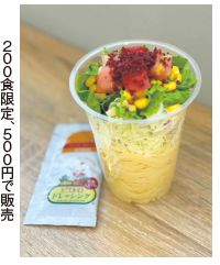 ミオミオサラダパスタの写真