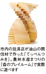 てっぺんつみきの写真