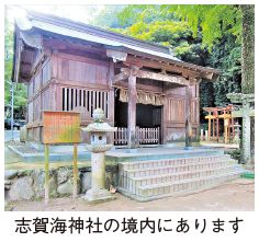 今宮神社の写真　志賀海神社の境内にあります