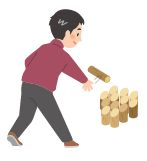 モルックのイラスト