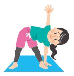 エクササイズのイラスト