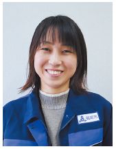 城南区地域整備課の木部夏海さんの写真