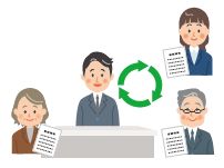 ワンストップサービスのイラスト