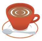 ホットコーヒーのイラスト