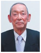 まつり実行委員会の末永征廣（まさひろ）委員長の写真
