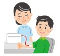 血圧測定のイラスト
