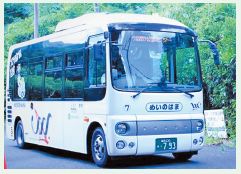 今宿姪浜線乗合バス「なぎさ号」の写真