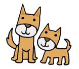 犬のイラスト