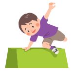 パルクールのイラスト