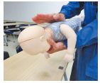 1歳未満の子どもに対する胸骨圧迫や異物除去法