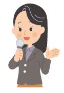 司会のイラスト