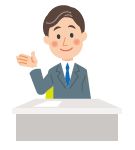 窓口のイラスト