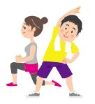 トレーニングのイラスト