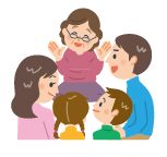 おはなし会のイラスト
