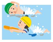 水泳のイラスト