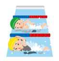水泳のイラスト