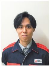 早良区総務課防災・安全安心係の松本雅也さんの写真