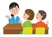 ぬくもりの窓口のイラスト