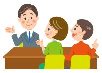 ぬくもりの窓口のイラスト