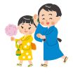 盆踊りのイラスト