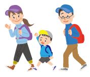 ウォーキングのイラスト