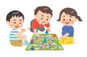 子どもがゲームをしている画像