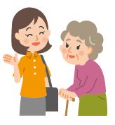 認知症サポーターのイラスト