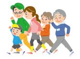 ウォーキングのイラスト